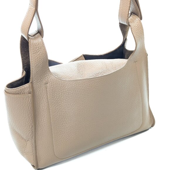 CUYANA Calfskin Soft Leather Messenger Bag - Picture 13 of 14